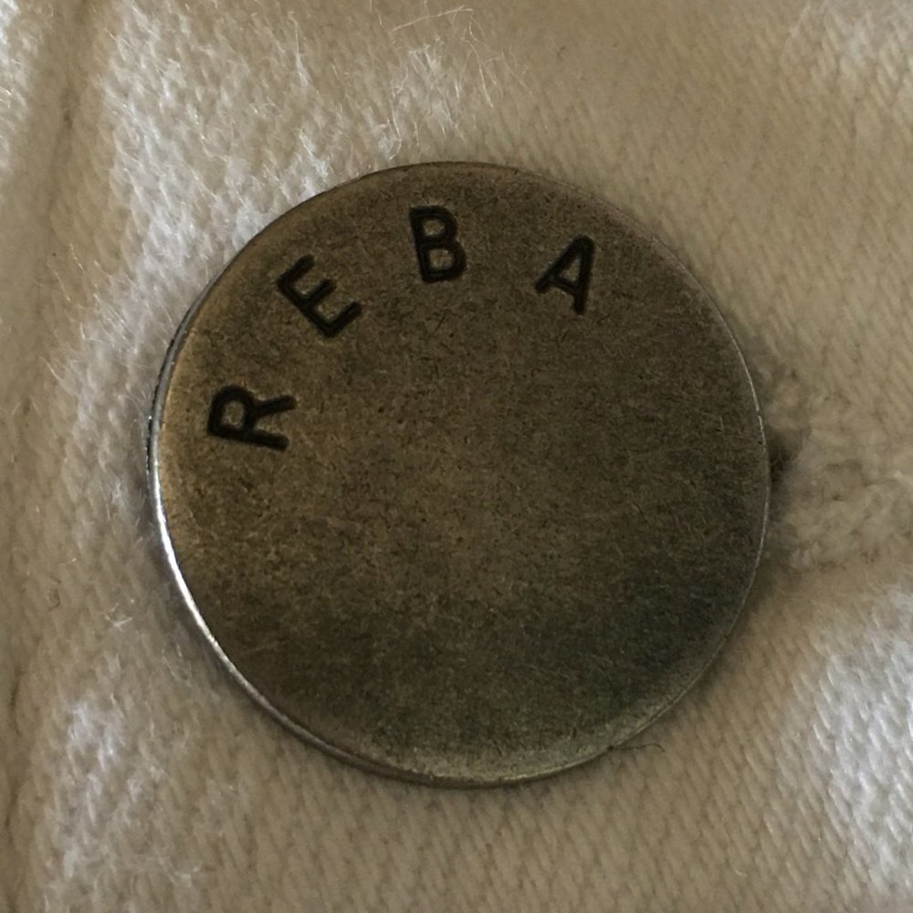 REBA DENIM White Raw Hem Cropped Skinny Jeans SZ 4 - Picture 5 of 11